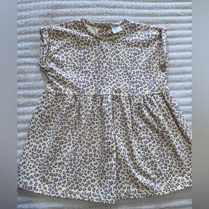 ZARA TODDLER/GIRL ANIMAL PRINT DRESS SIZE 5